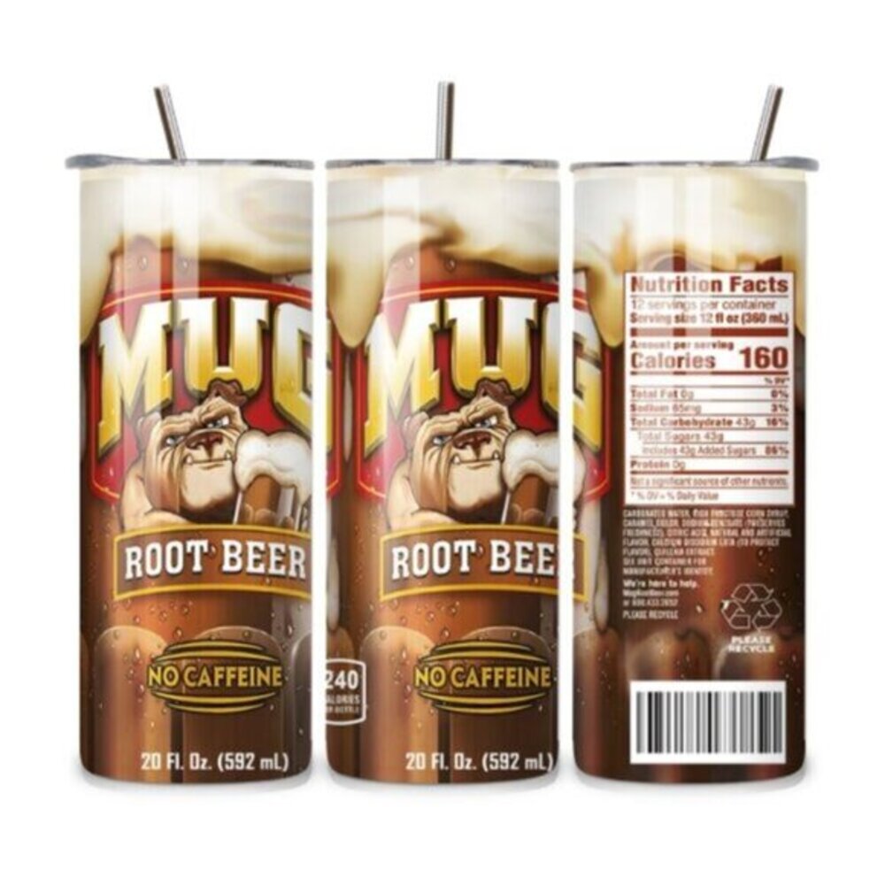 Mug Root Beer 20oz Stainless Steel Tumbler